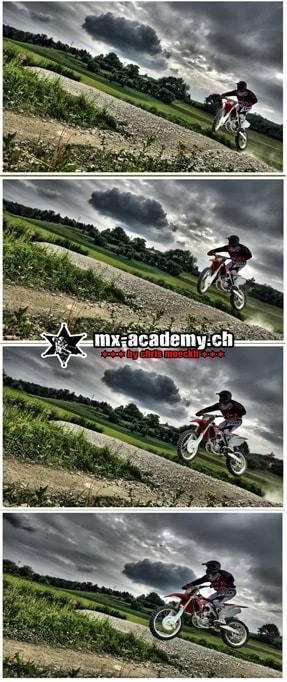 Motocross Training Schweiz mit Chris Moeckli, Sprungtraining