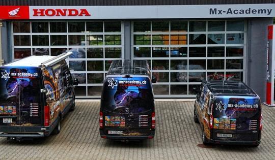 Motocross Shop Switzerland with Honda department