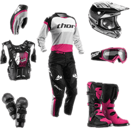 Motocross equipment for women   