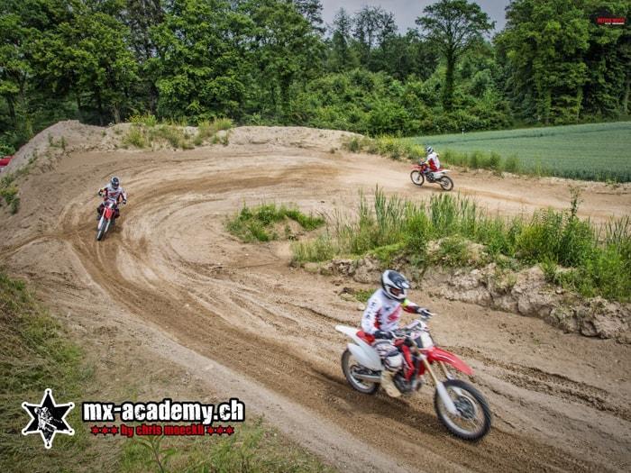 Motocross riding Switzerland at MX-Academy
